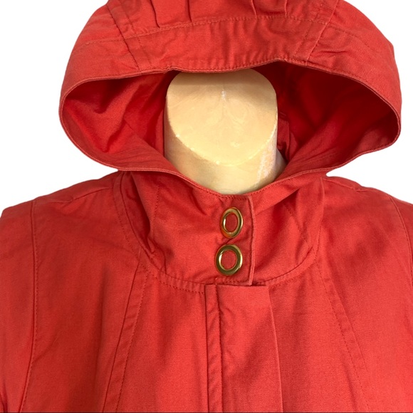 ANTHROPOLOGIE TULLE | Coral Mid Length Jacket - Picture 3 of 9